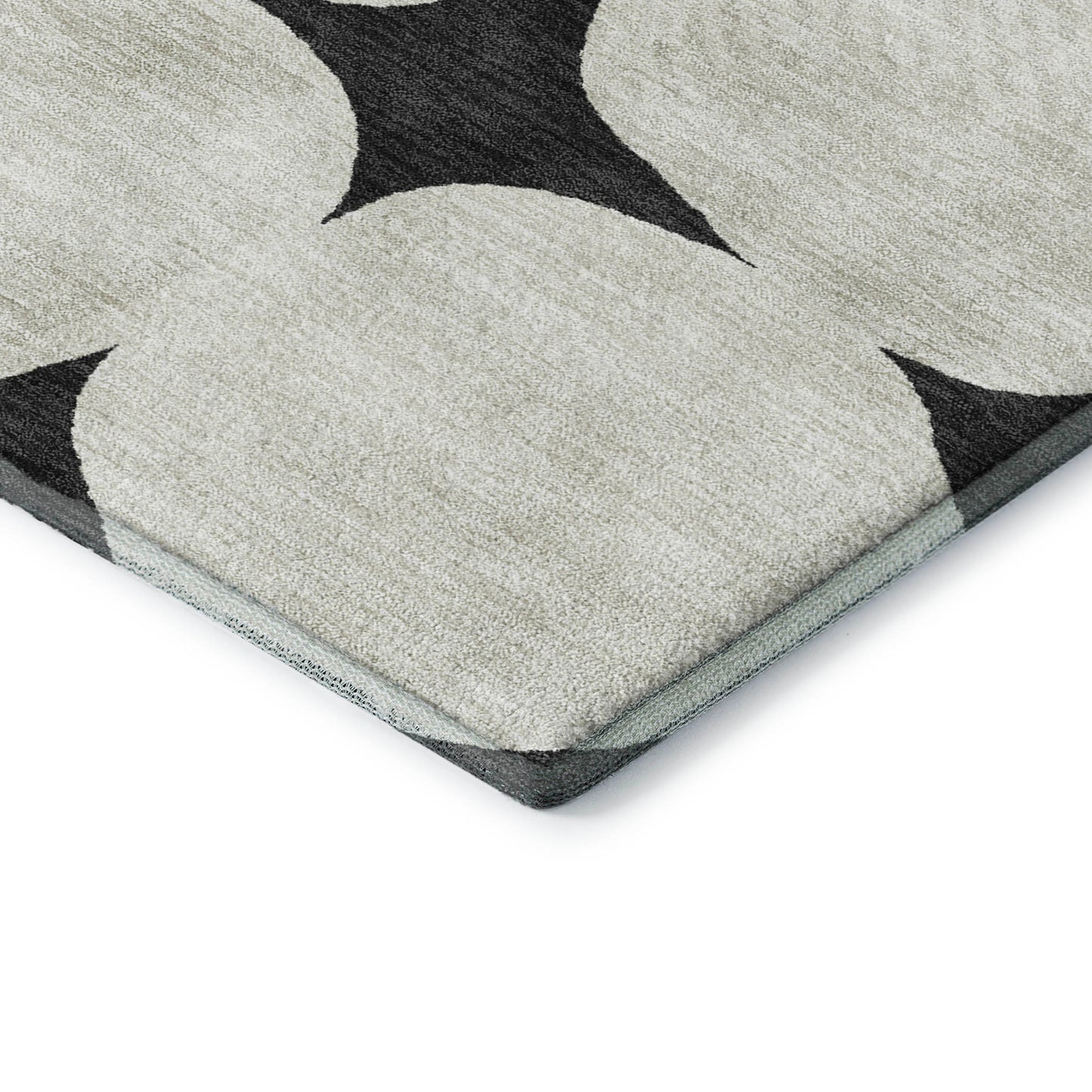 Dalyn Rugs The Reserve  Black  Geometric
