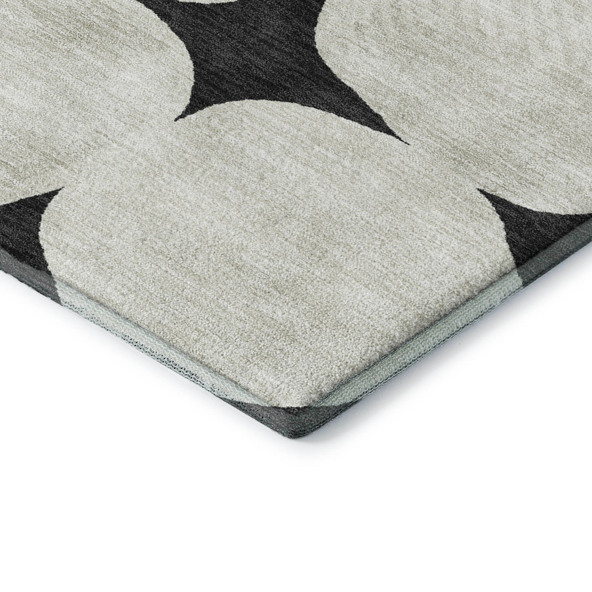 Dalyn Rugs The Reserve  Black  Geometric