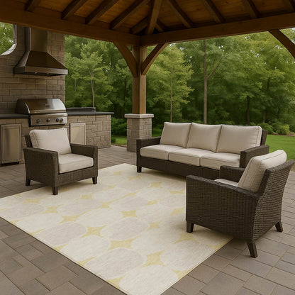 Dalyn Rugs The Reserve  Wheat  Geometric