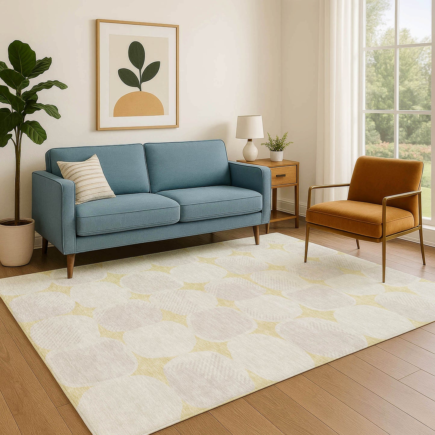 Dalyn Rugs The Reserve  Wheat  Geometric