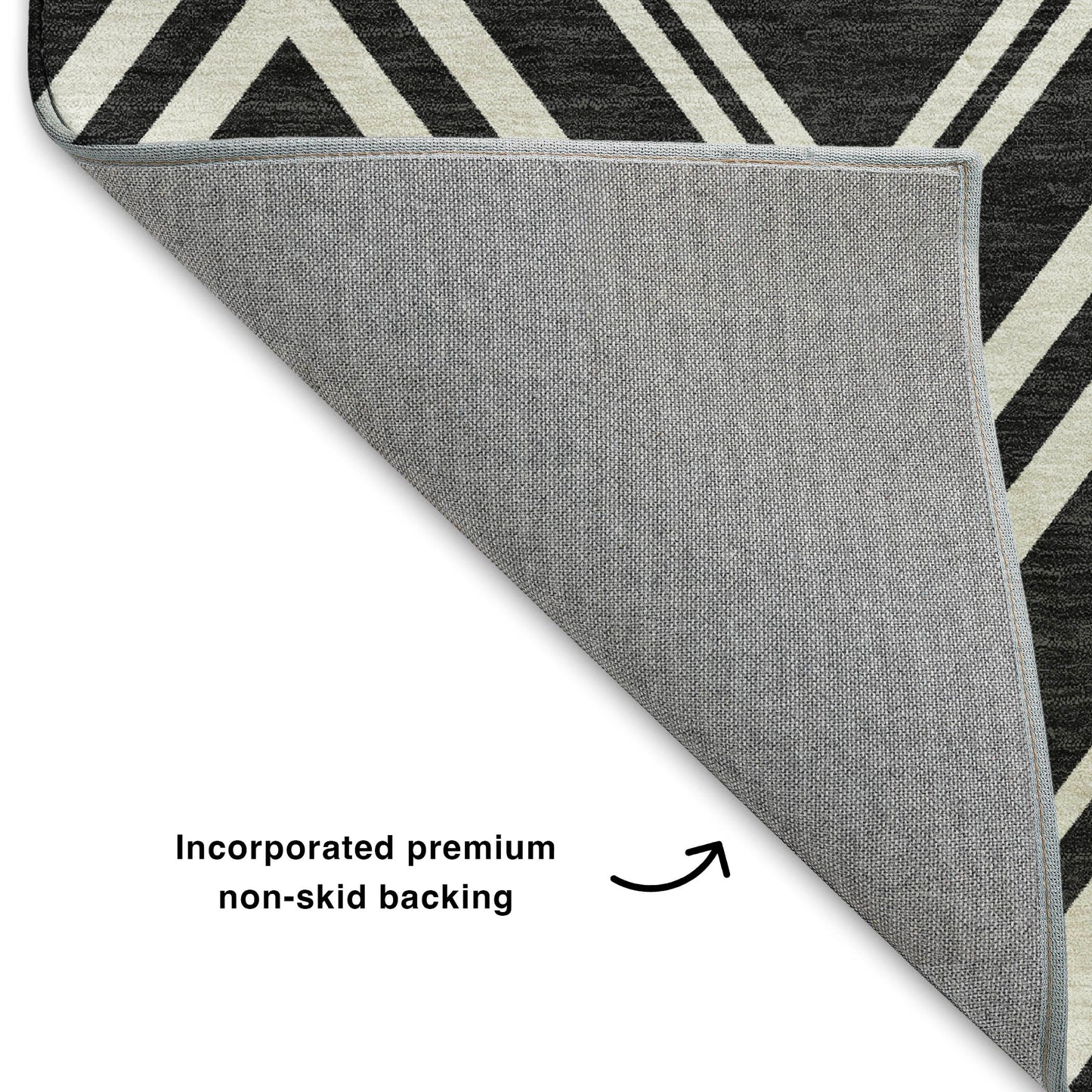 Dalyn Rugs The Reserve  Black  Geometric