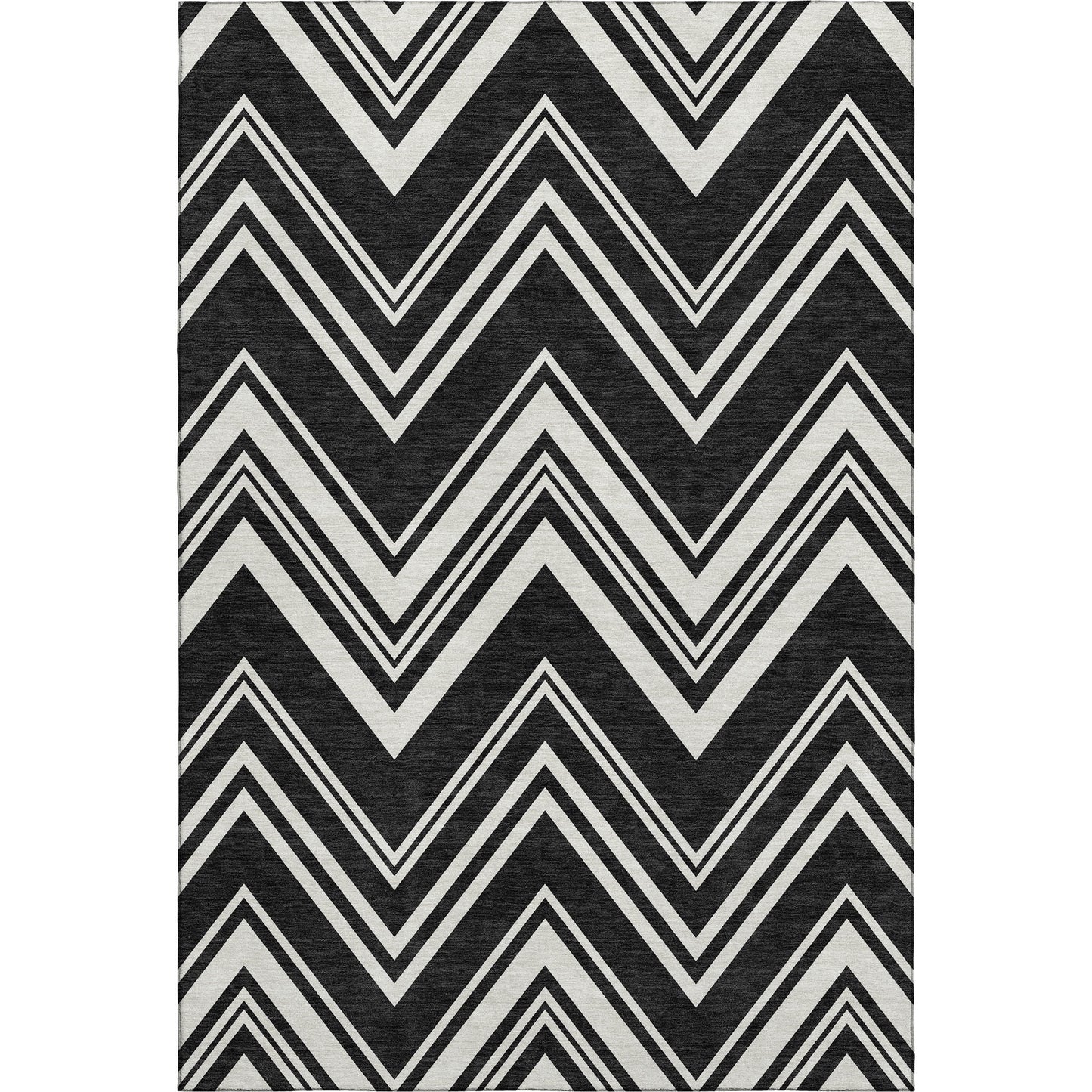 Dalyn Rugs The Reserve  Black  Geometric