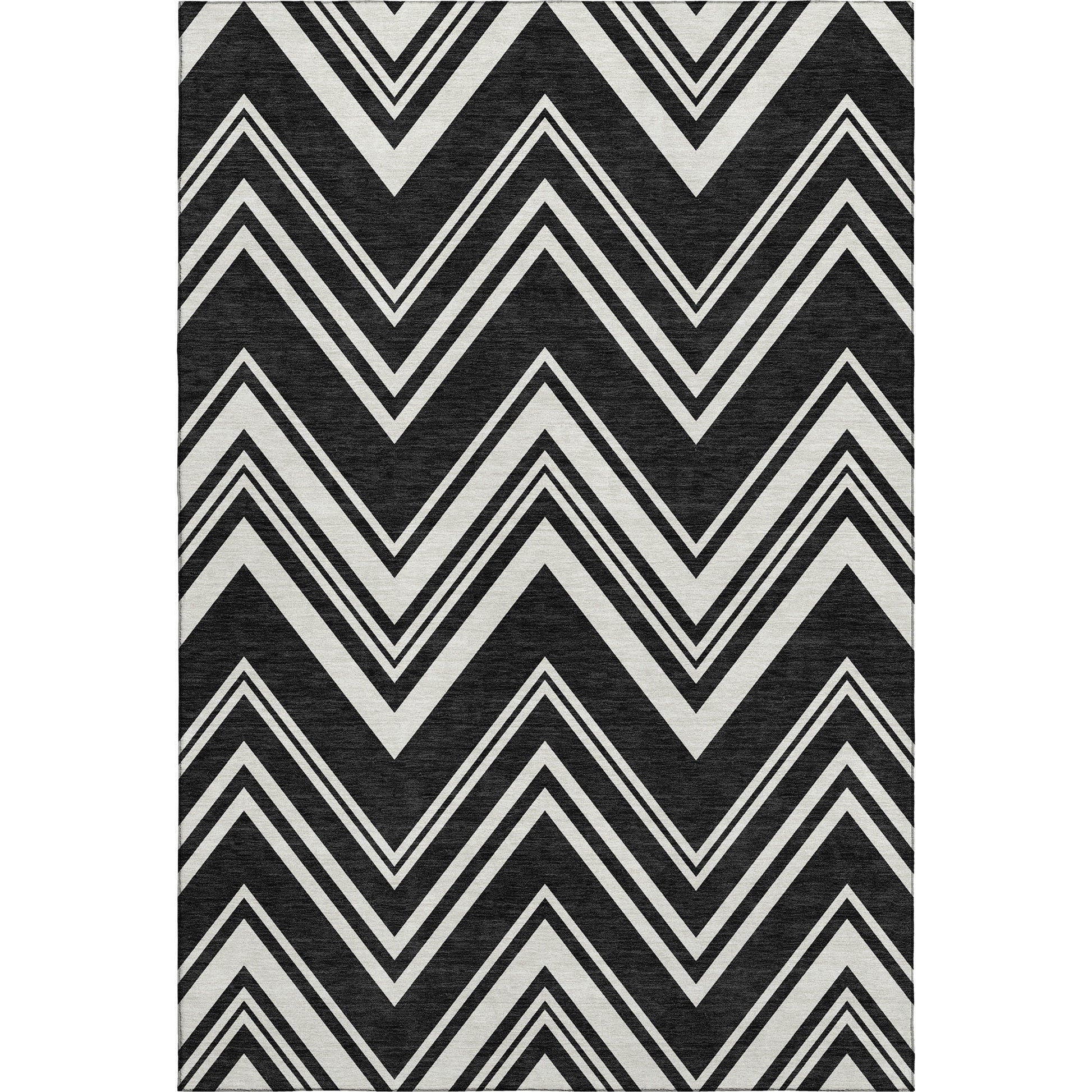 Dalyn Rugs The Reserve  Black  Geometric
