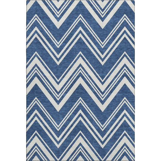 Dalyn Rugs The Reserve  Blue  Geometric