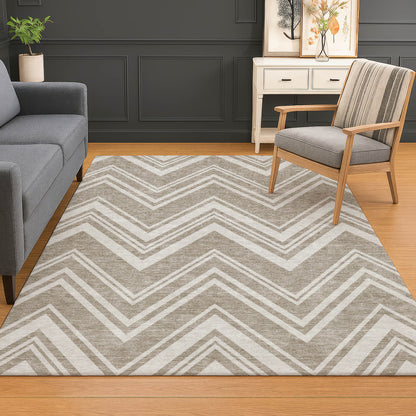 Dalyn Rugs The Reserve  Khaki  Geometric