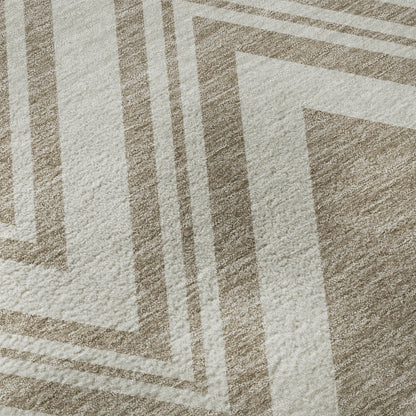 Dalyn Rugs The Reserve  Khaki  Geometric