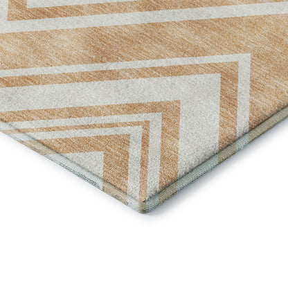 Dalyn Rugs The Reserve  Peach  Geometric