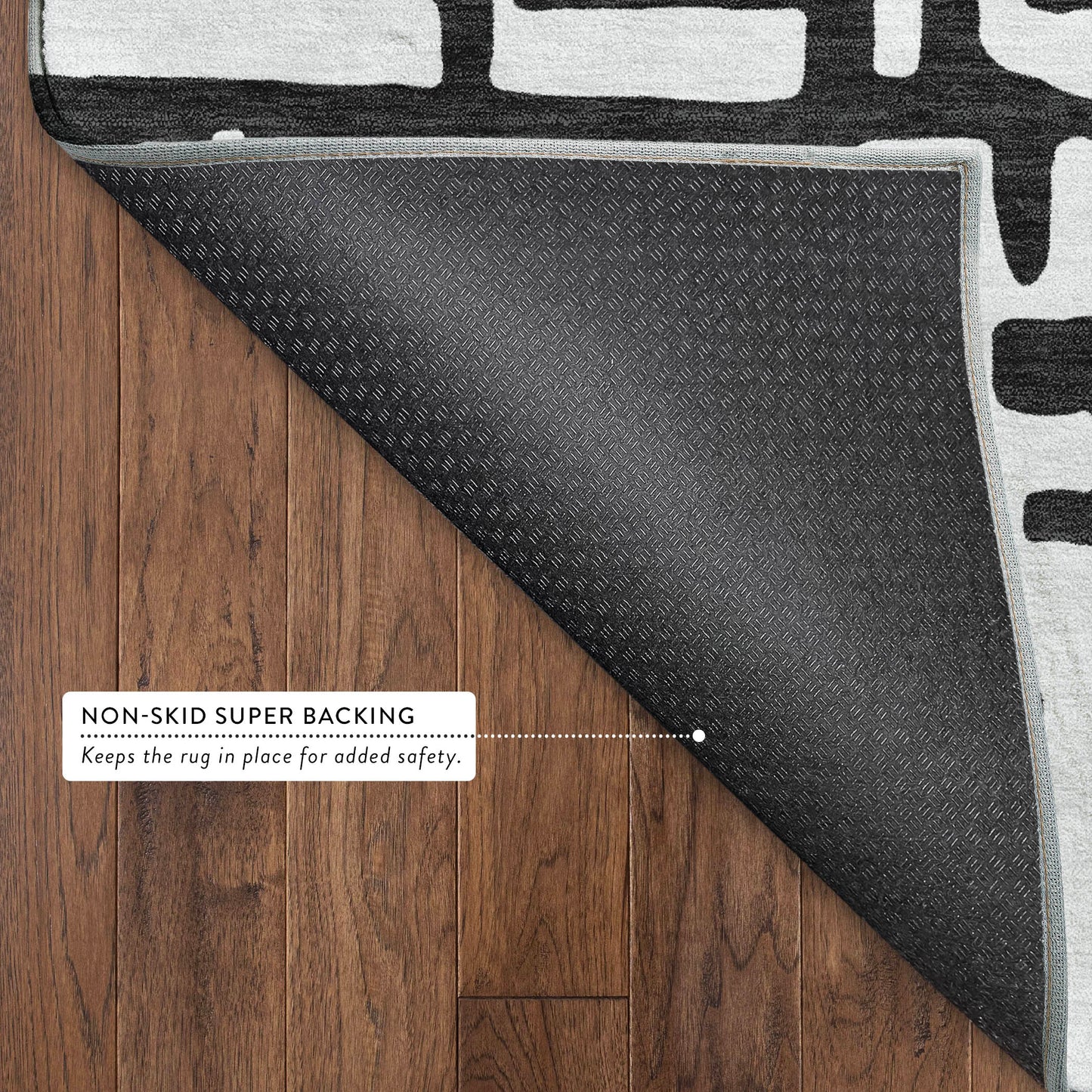 Dalyn Rugs The Reserve  Black  Geometric