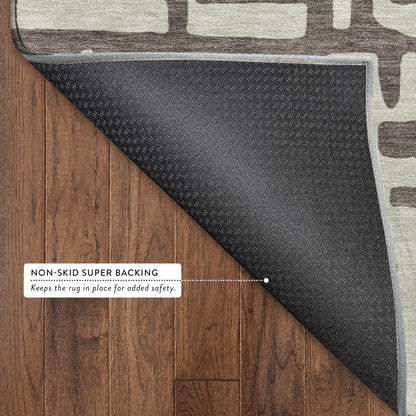 Dalyn Rugs The Reserve  Chocolate  Geometric