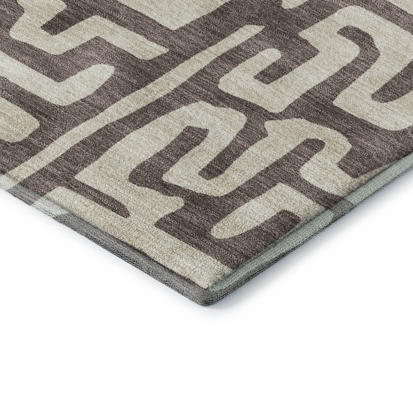 Dalyn Rugs The Reserve  Chocolate  Geometric