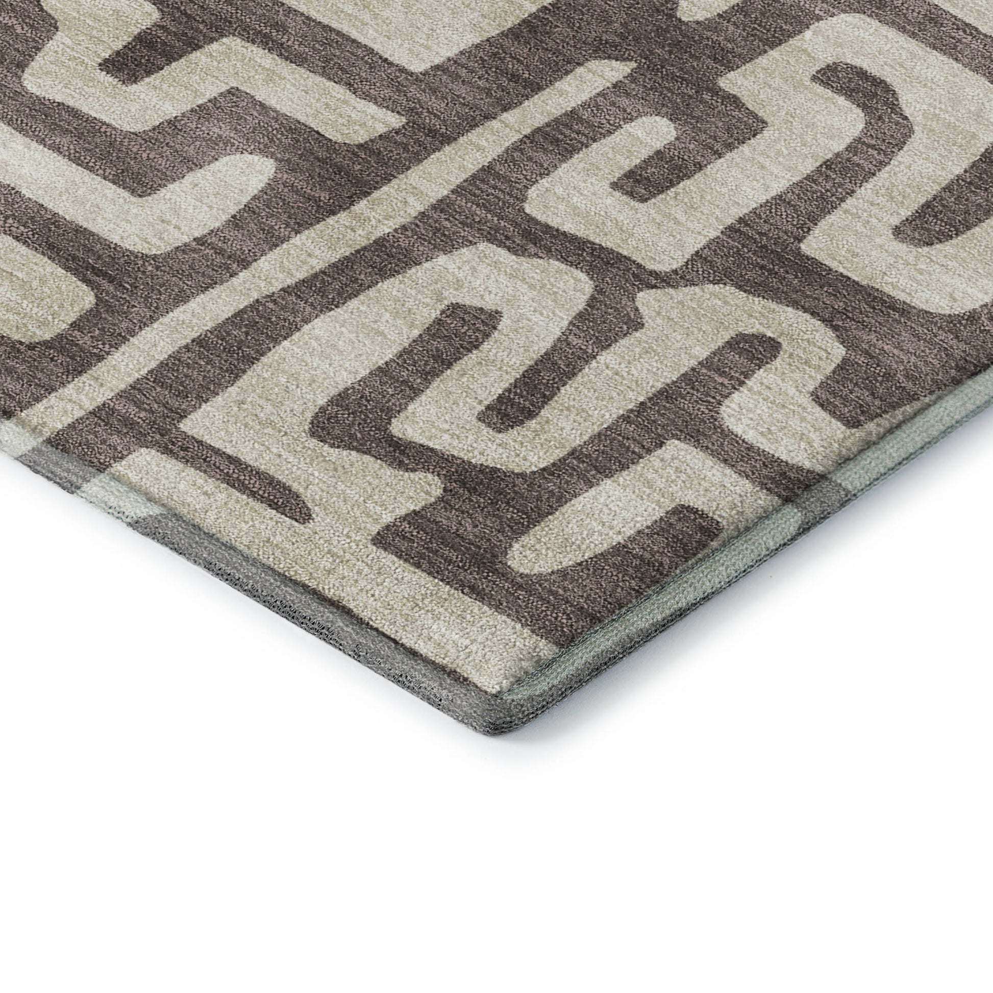 Dalyn Rugs The Reserve  Chocolate  Geometric