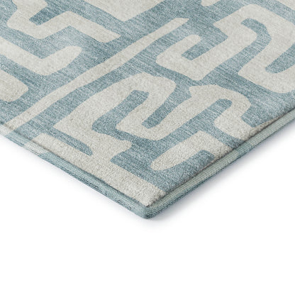 Dalyn Rugs The Reserve  Denim  Geometric