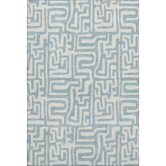 Dalyn Rugs The Reserve  Denim  Geometric