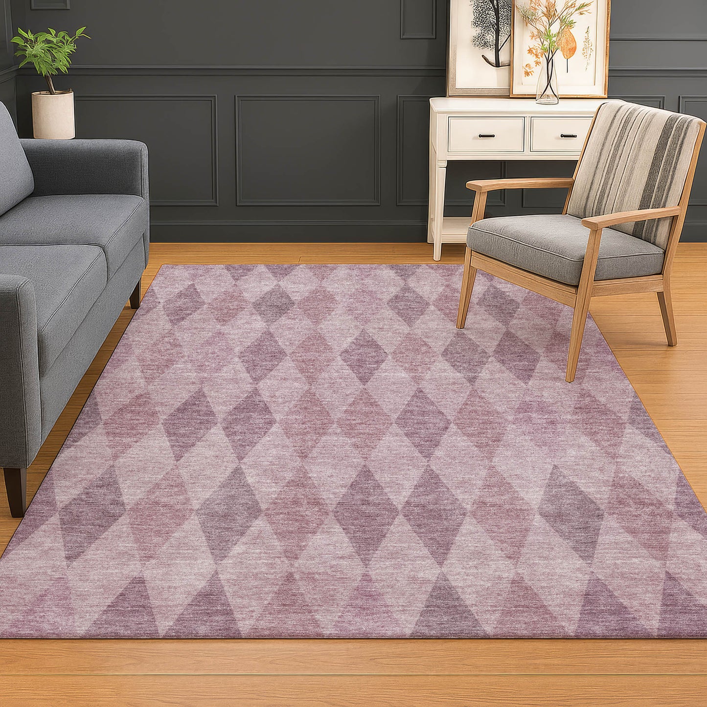 Dalyn Rugs The Reserve  Blush  Geometric