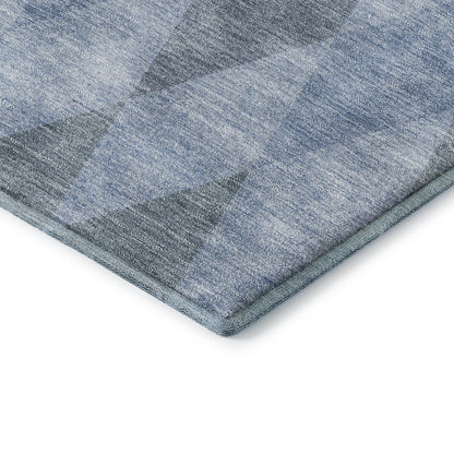 Dalyn Rugs The Reserve  Denim  Geometric