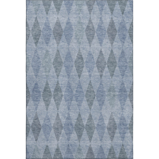 Dalyn Rugs The Reserve  Denim  Geometric