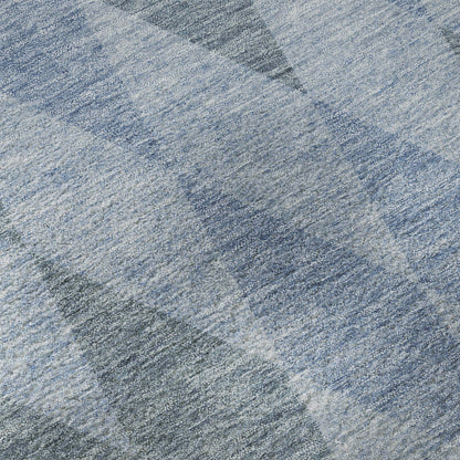 Dalyn Rugs The Reserve  Denim  Geometric