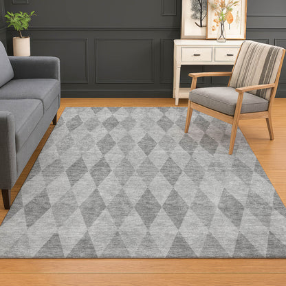 Dalyn Rugs The Reserve  Gray  Geometric