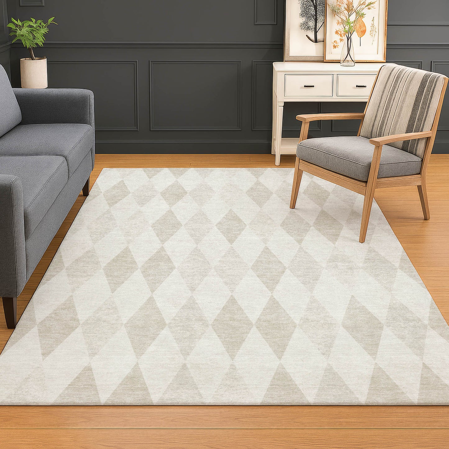 Dalyn Rugs The Reserve  Ivory  Geometric