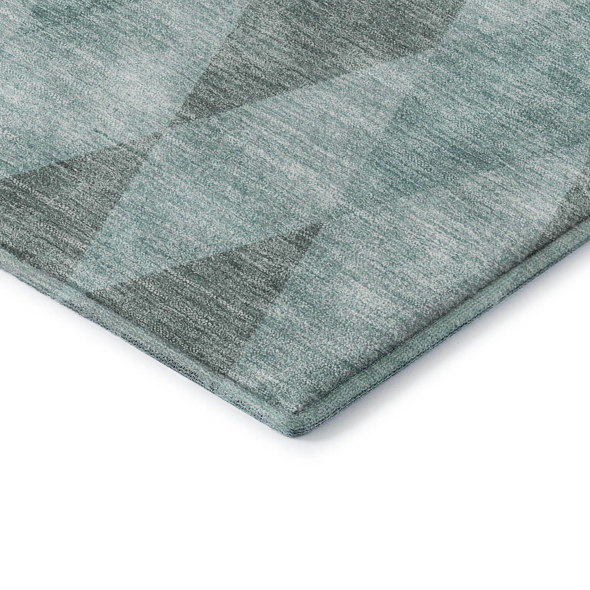 Dalyn Rugs The Reserve  Teal  Geometric