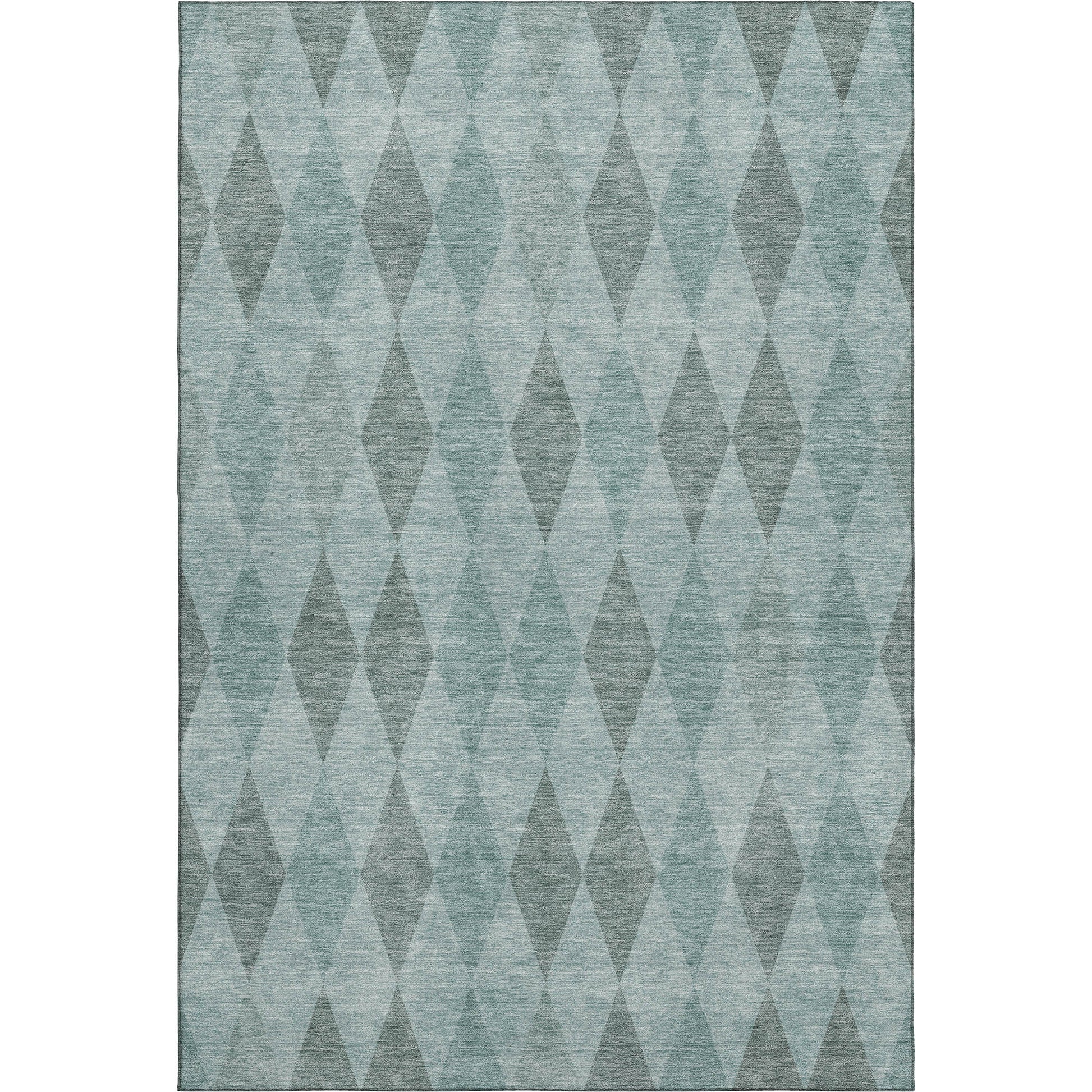 Dalyn Rugs The Reserve  Teal  Geometric