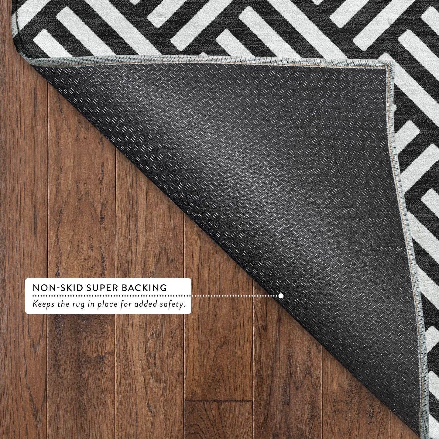 Dalyn Rugs The Reserve  Black  Geometric