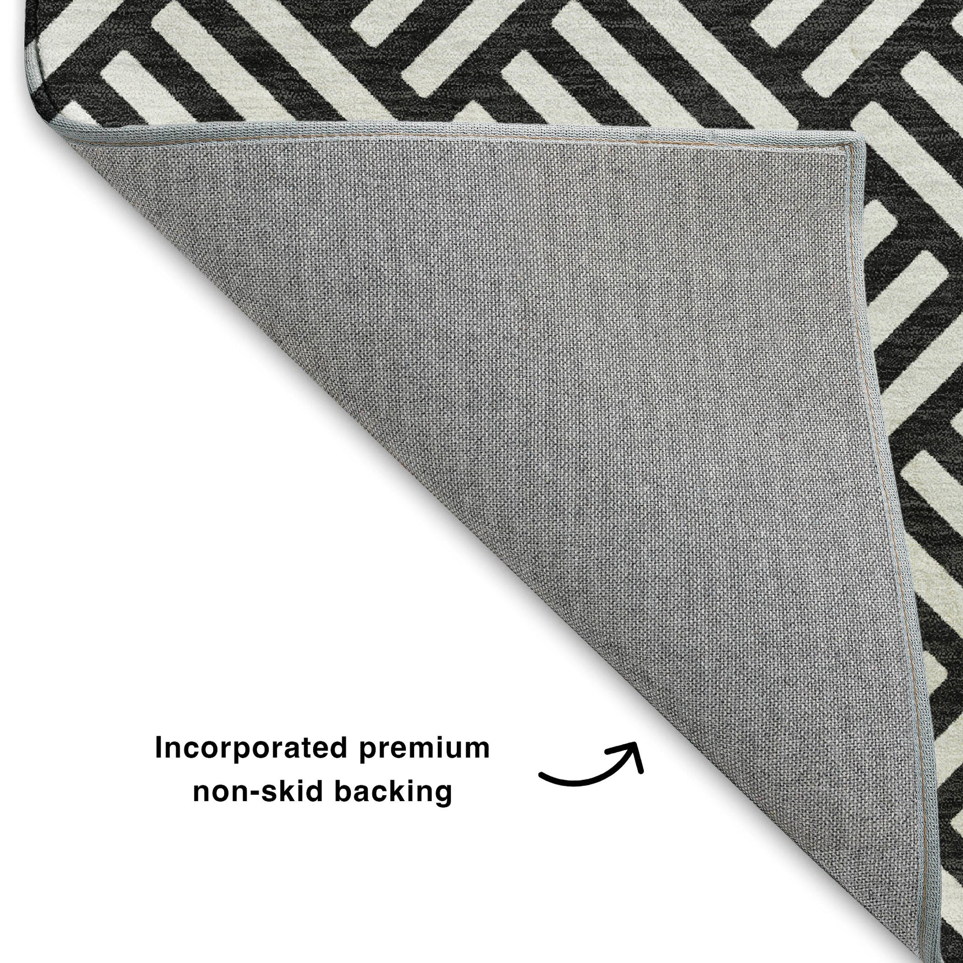 Dalyn Rugs The Reserve  Black  Geometric