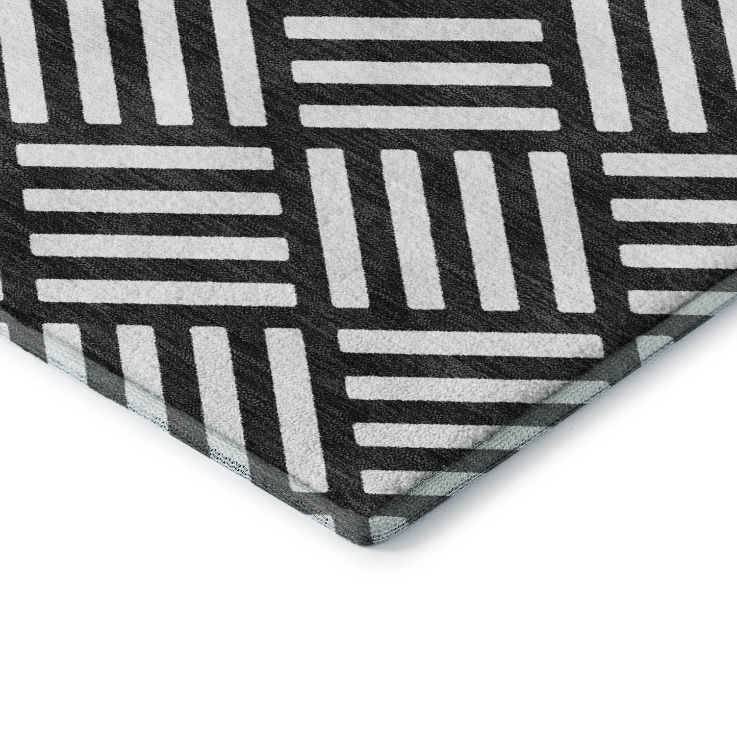 Dalyn Rugs The Reserve  Black  Geometric
