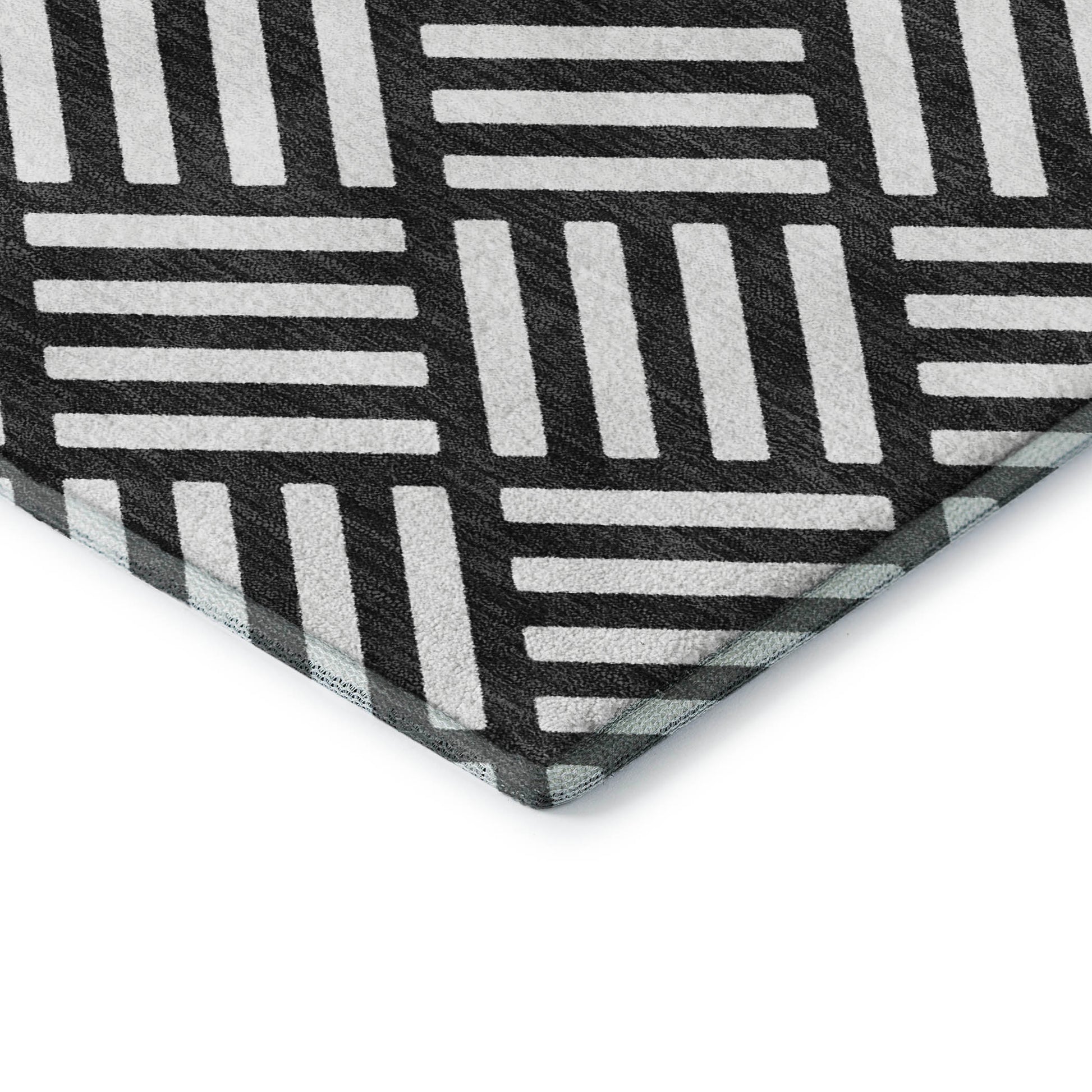 Dalyn Rugs The Reserve  Black  Geometric