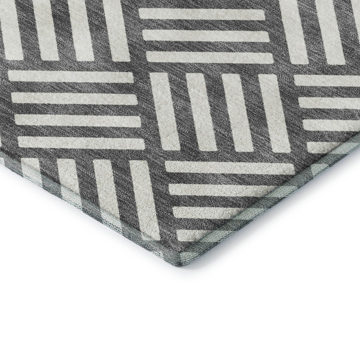 Dalyn Rugs The Reserve  Charcoal  Geometric