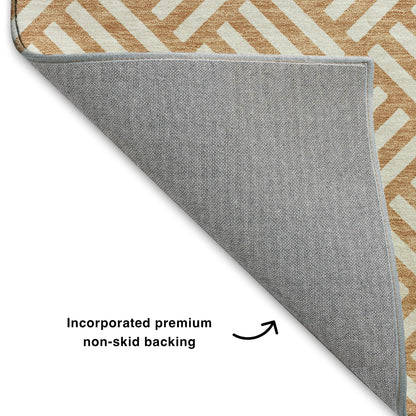 Dalyn Rugs The Reserve  Copper  Geometric