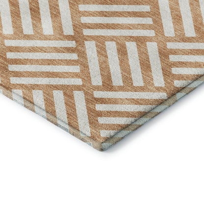 Dalyn Rugs The Reserve  Copper  Geometric