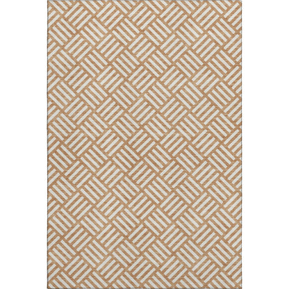 Dalyn Rugs The Reserve  Copper  Geometric