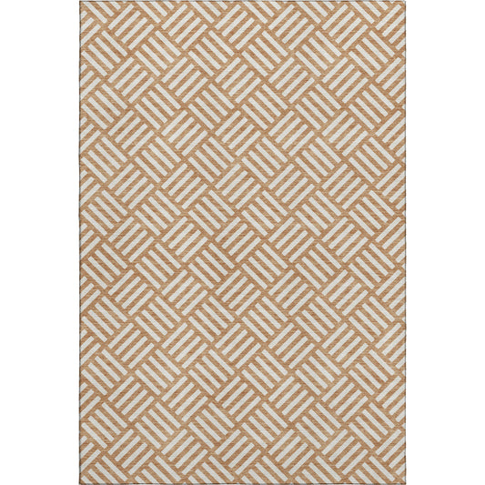 Dalyn Rugs The Reserve  Copper  Geometric