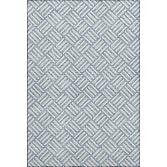 Dalyn Rugs The Reserve  Denim  Geometric