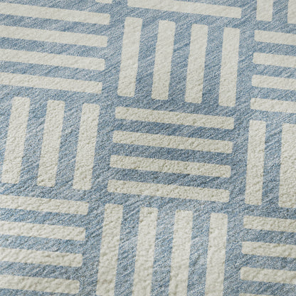 Dalyn Rugs The Reserve  Denim  Geometric