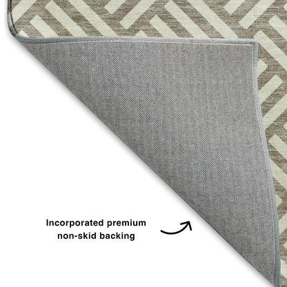 Dalyn Rugs The Reserve  Taupe  Geometric