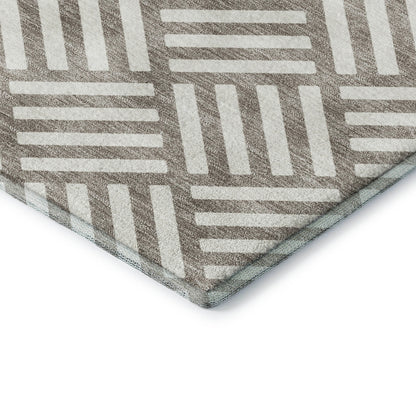 Dalyn Rugs The Reserve  Taupe  Geometric