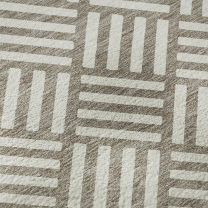 Dalyn Rugs The Reserve  Taupe  Geometric