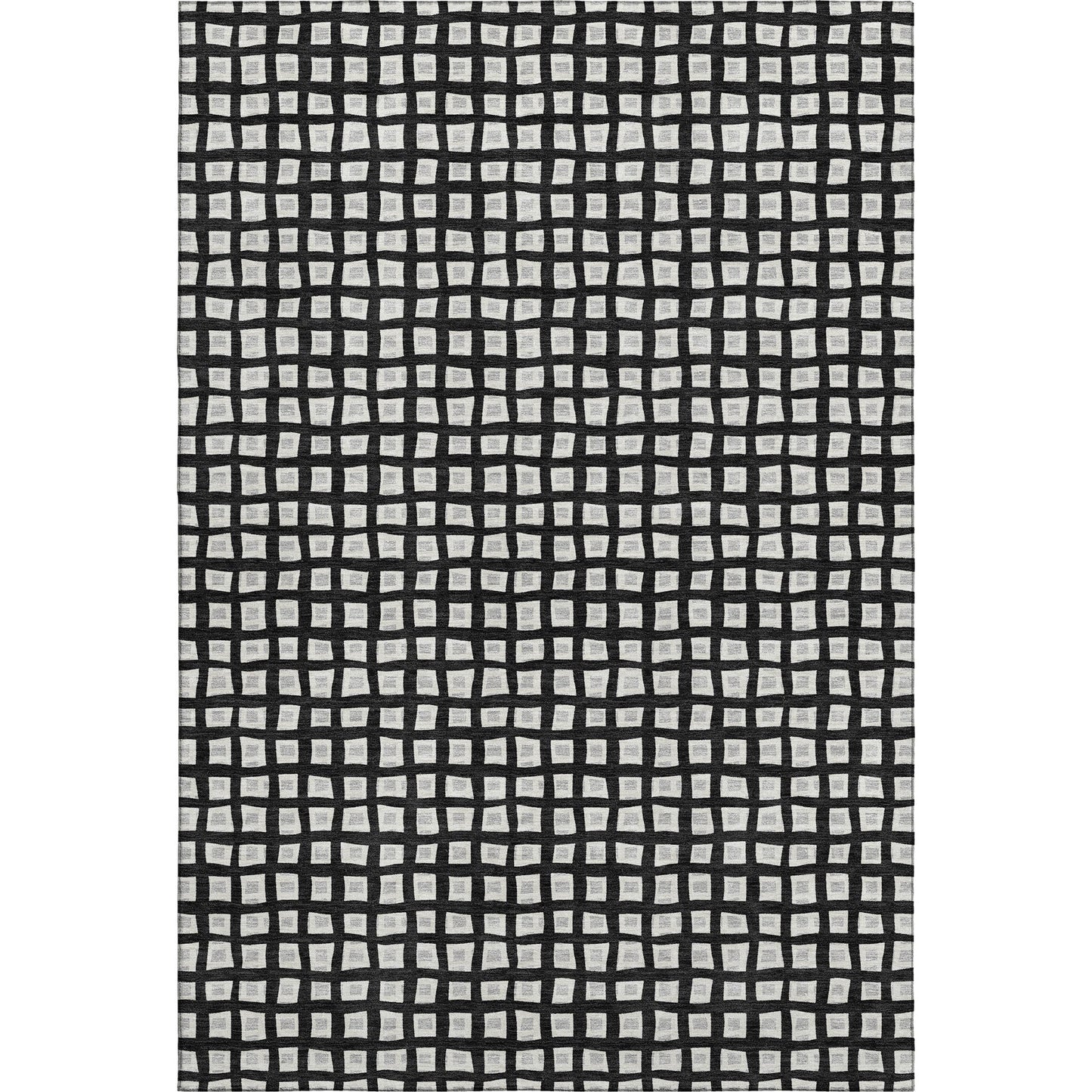 Dalyn Rugs The Reserve  Black  Geometric