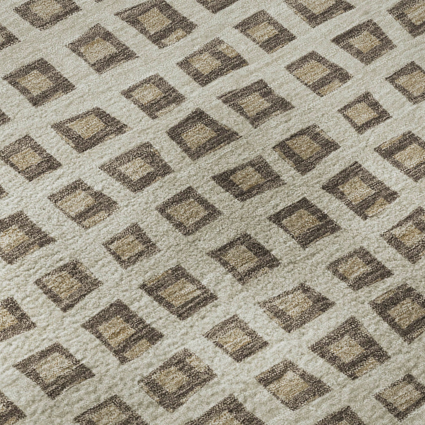 Dalyn Rugs The Reserve  Brown  Geometric
