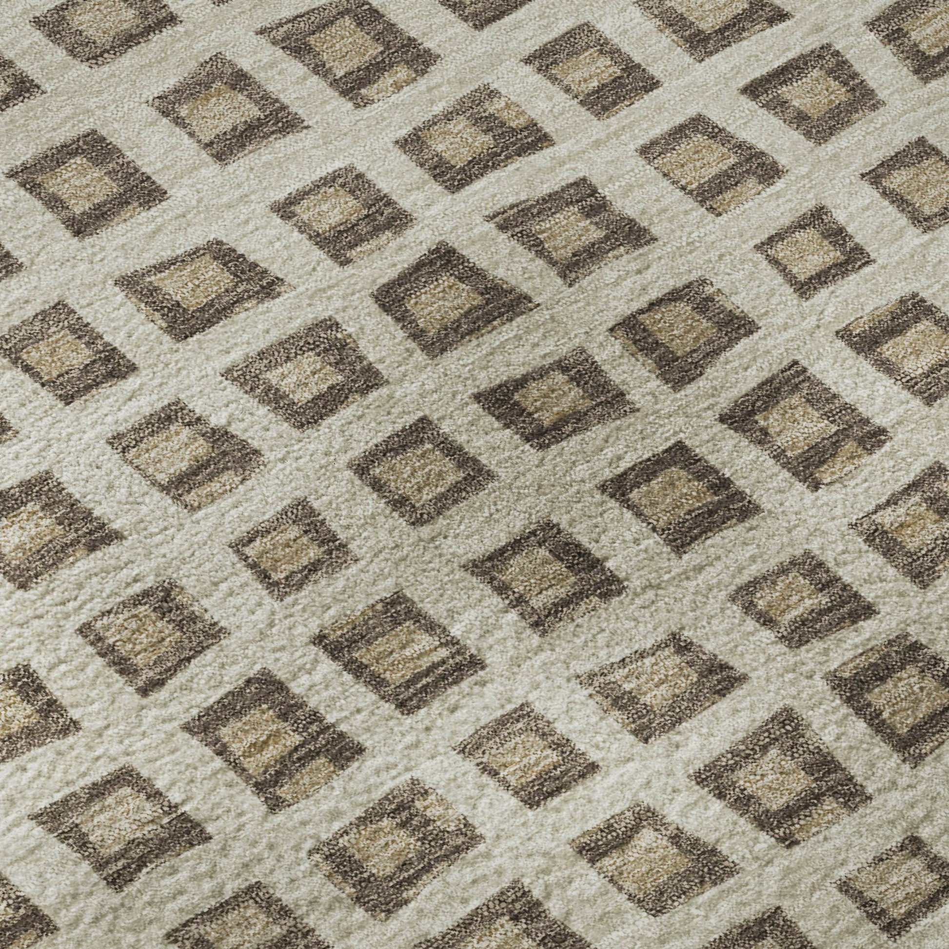 Dalyn Rugs The Reserve  Brown  Geometric