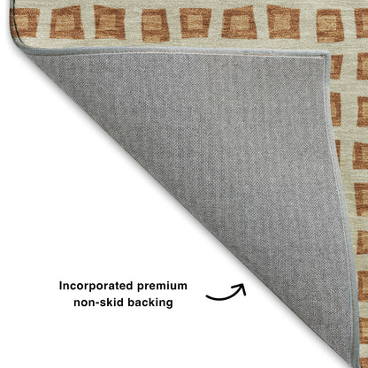 Dalyn Rugs The Reserve  Copper  Geometric