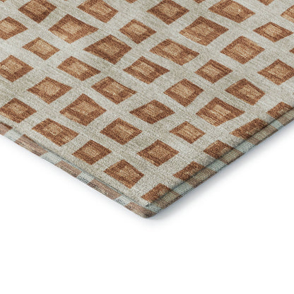 Dalyn Rugs The Reserve  Copper  Geometric