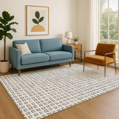 Dalyn Rugs The Reserve  Gray  Geometric