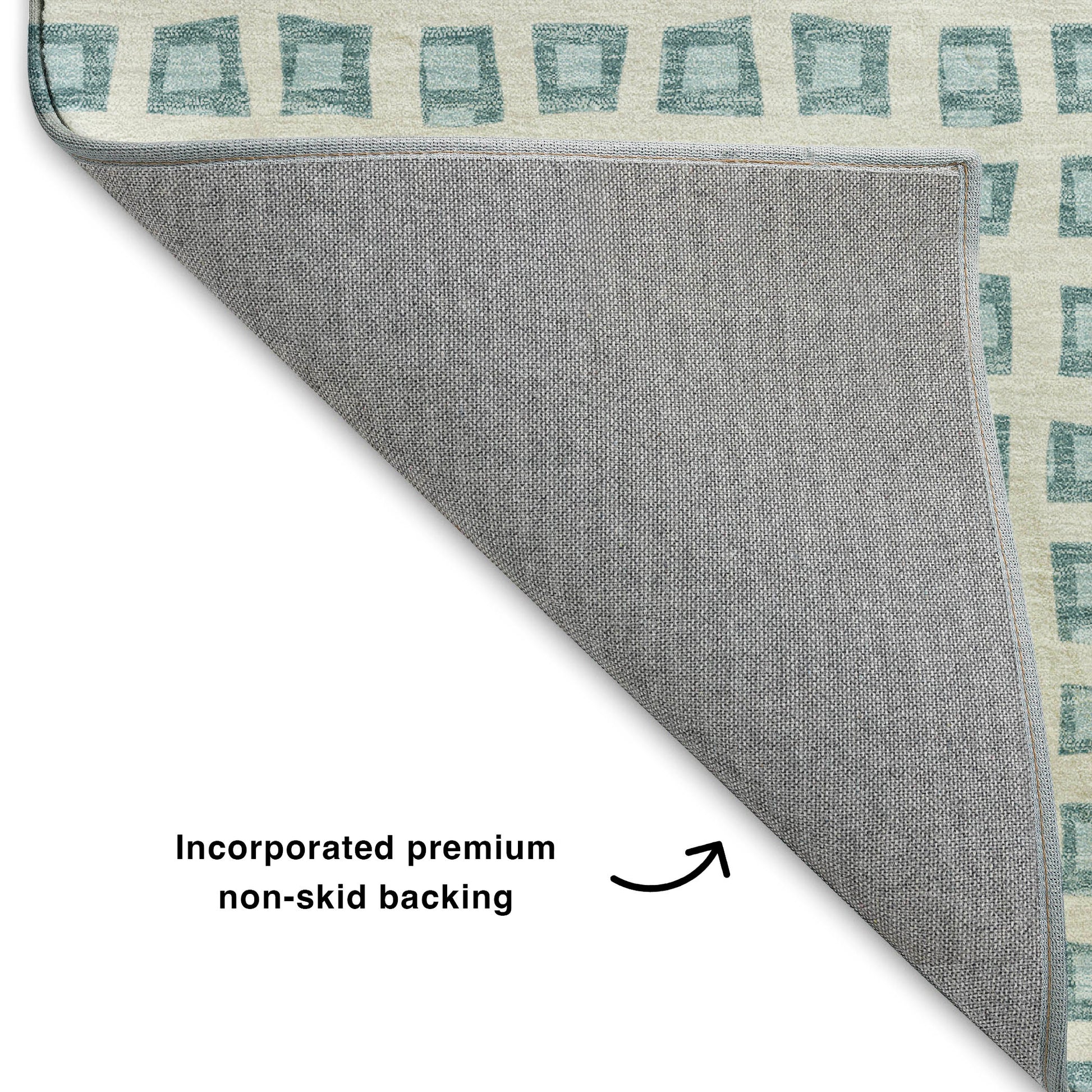 Dalyn Rugs The Reserve  Teal  Geometric