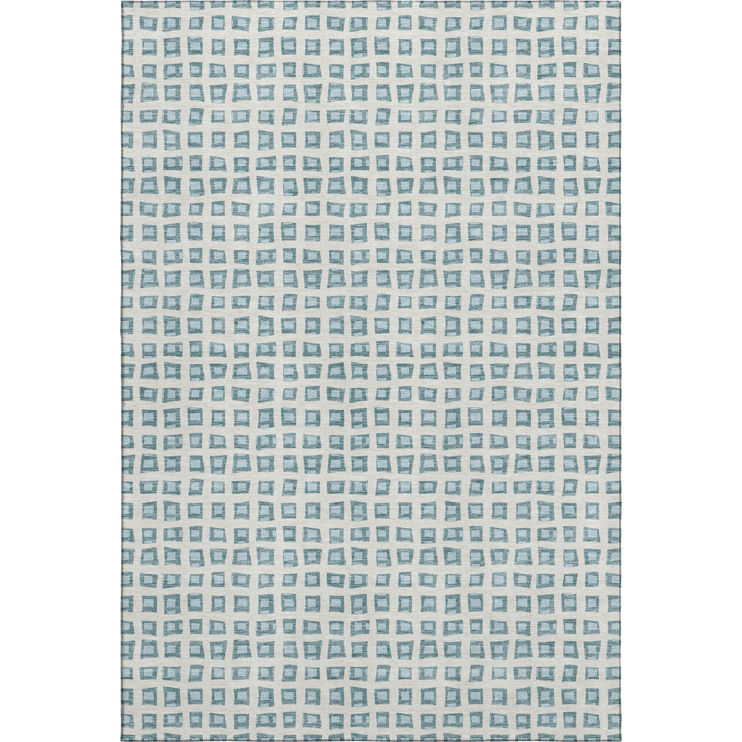 Dalyn Rugs The Reserve  Teal  Geometric