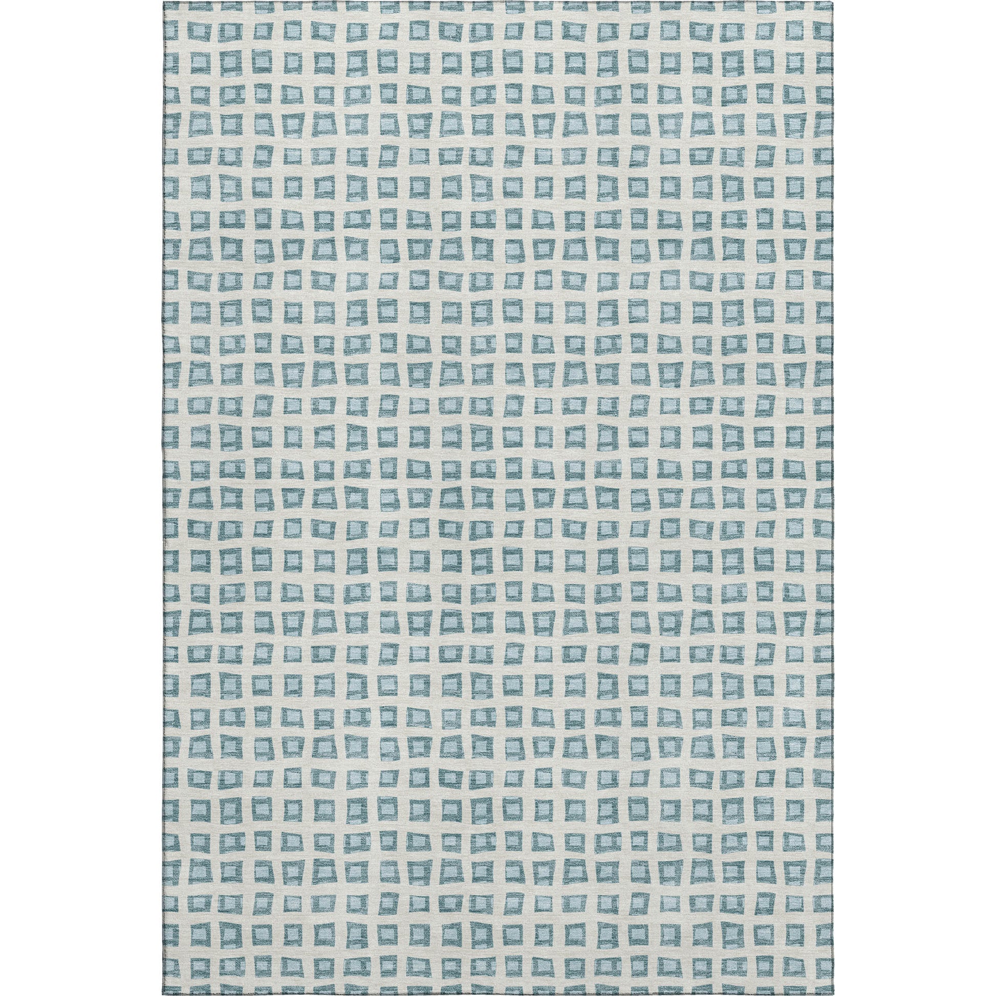 Dalyn Rugs The Reserve  Teal  Geometric