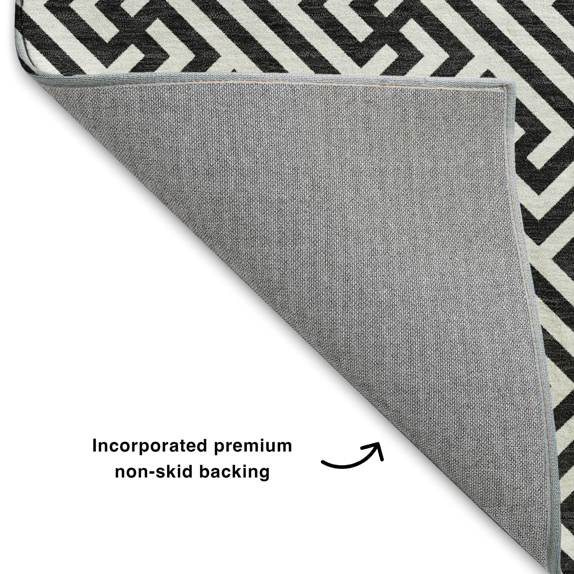 Dalyn Rugs The Reserve  Black  Geometric
