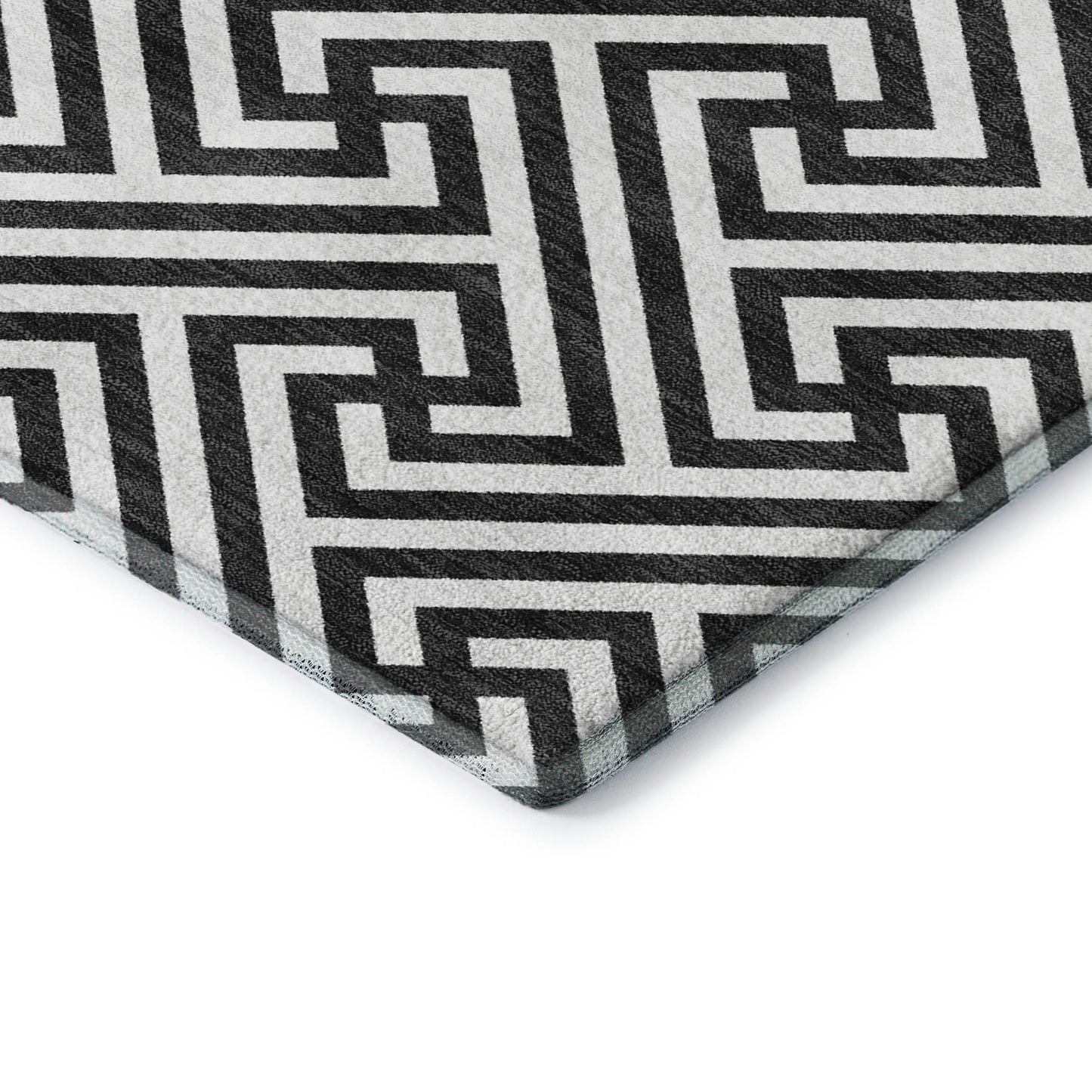 Dalyn Rugs The Reserve  Black  Geometric